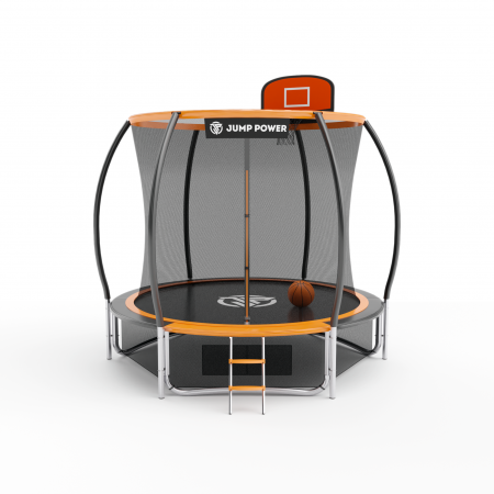Батут Jump Power 8 ft Pro Inside Basket Orange - фото 9358