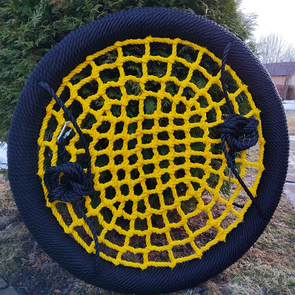 качели гнездо 100 см с толстым ободом