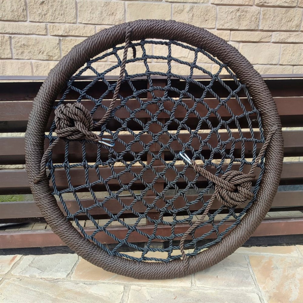 качели Гнездо с толстой сетью