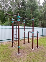 Спортивный комплекс с турниками, шведской стенкой и брусьями СК-140-108