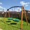 Качели КРЕПЧЕ ВСЕХ на 2 гнезда 100 см + 2 подушки 2908