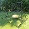 Качели МЕТАЛЛИЧЕСКИЕ передвижные с гнездом 120 см и подушкой 2913