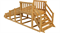 Зимняя деревянная заливная горка Ледянка 1740