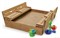 Детская раскладная песочница Ладушки 1,2х1,2 1756