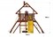 Детский игровой комплекс SUNRISESTAR NS6 с деревянной крышей и рукоходом 1782