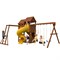 Детский игровой комплекс Newsunrise с винтовой горкой-трубой, рукоходом - фото 5977